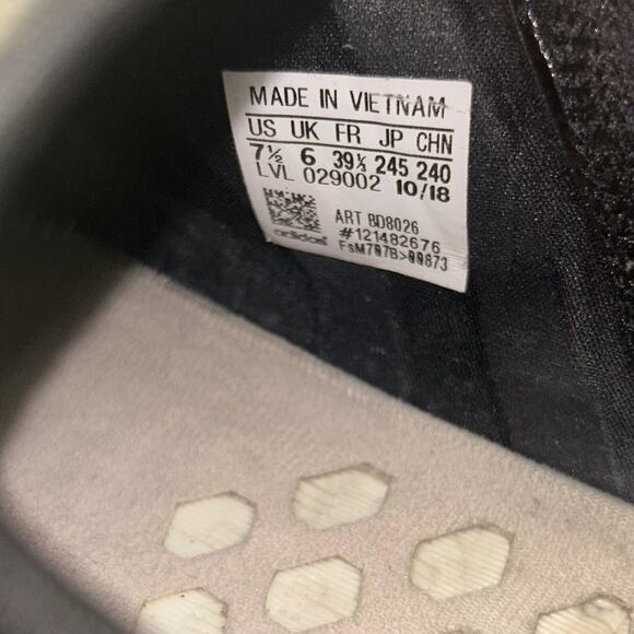 Adidas NMD R1 Womens US Size 7.5 Black White Athletic Sneaker Shoes BD8026 - Picture 10 of 11